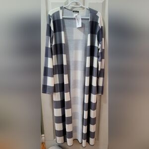 Bailey Check Cardigan
